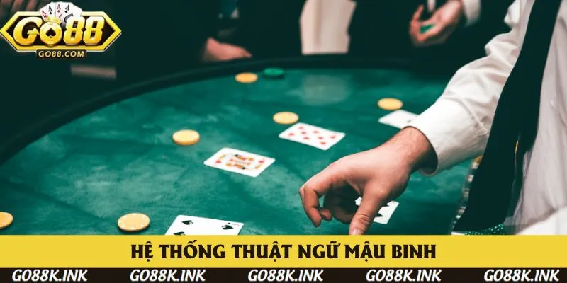 Hệ thống các thuật ngữ của cách chơi Mậu Binh