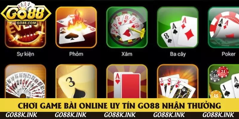 Chơi game bài Go88 cực thú vị nhận thưởng khủng