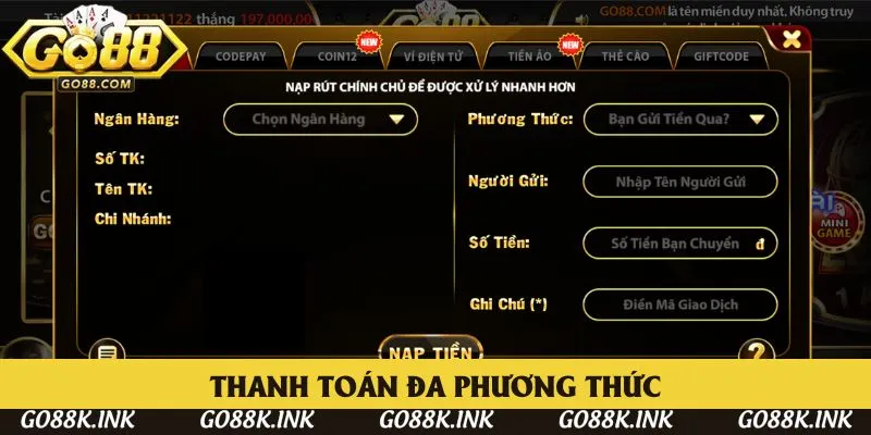 Thanh toán đa phương thức