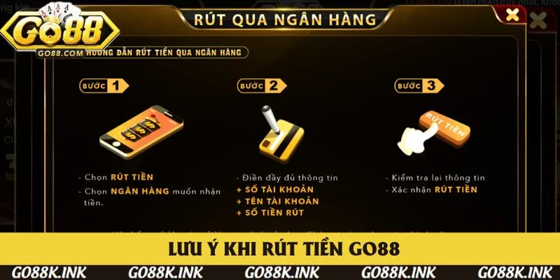 Các quy tắc cần nắm khi rút vốn Go88 Các quy tắc cần nắm khi rút vốn Go88